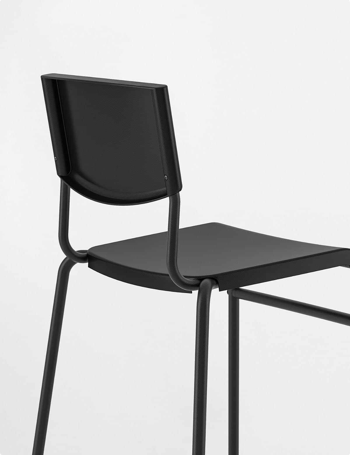 Minimal Red Chair